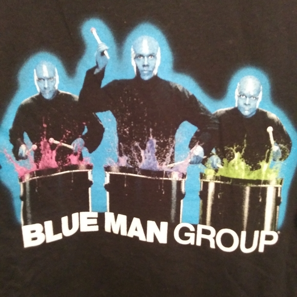 Vintage Blue Man Group tshirt - Picture 2 of 3